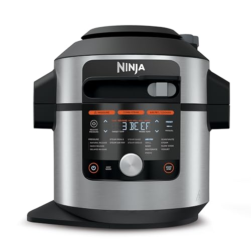 Ninja SmartLid Multikocher OL750EU Bratenthermometer Heißluftfritteuse