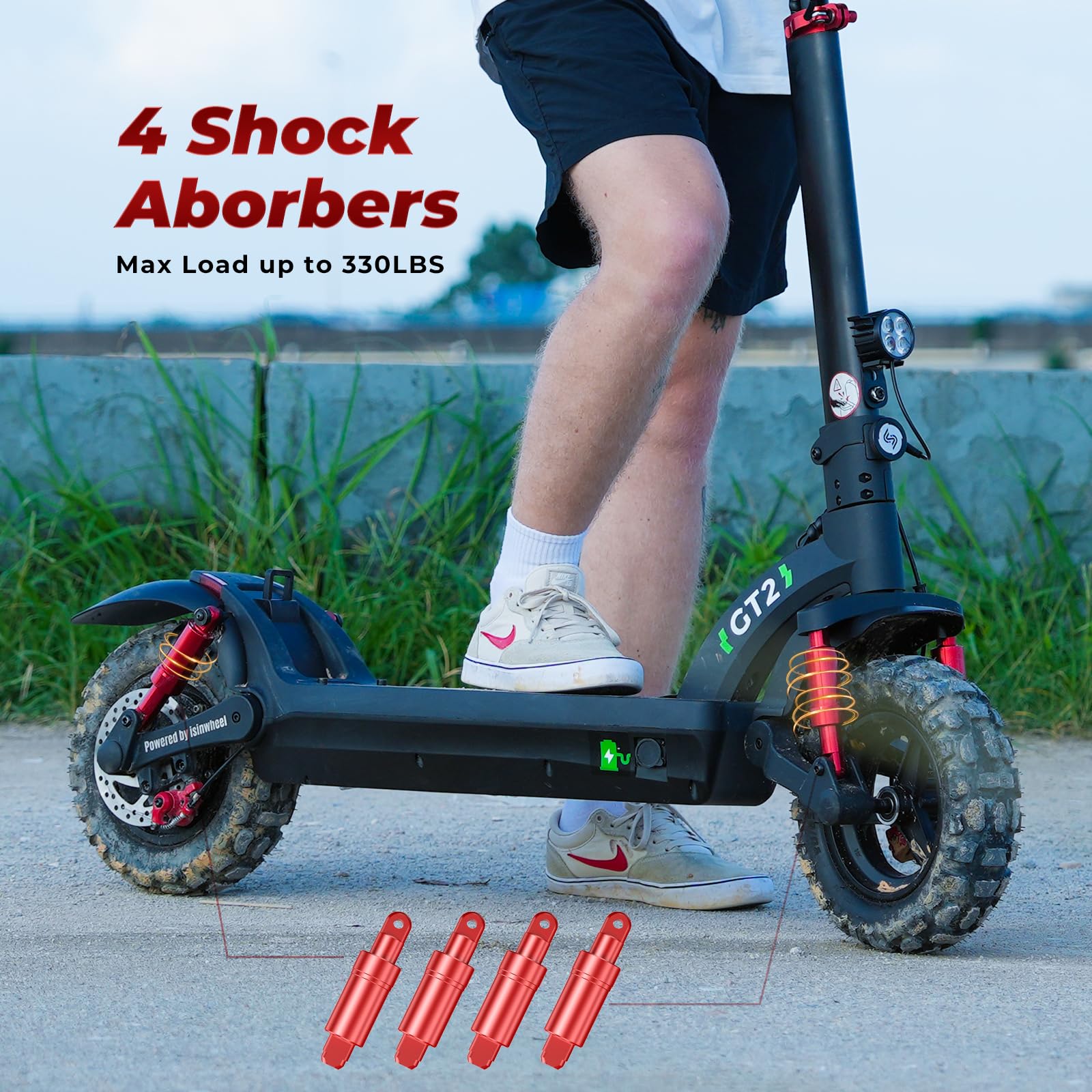 isinwheel Electric Scooter Control Commute