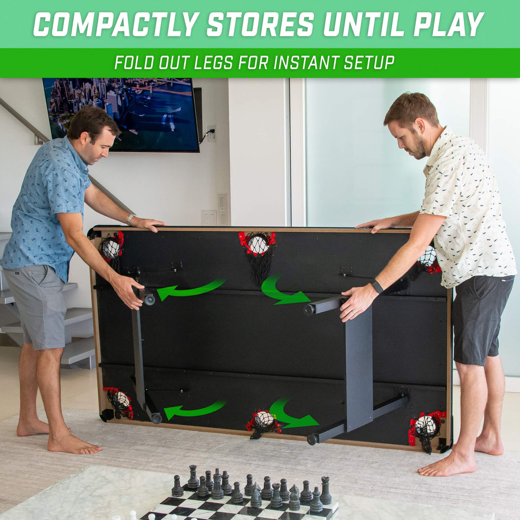 GoSports Billiards Table Portable Sticks