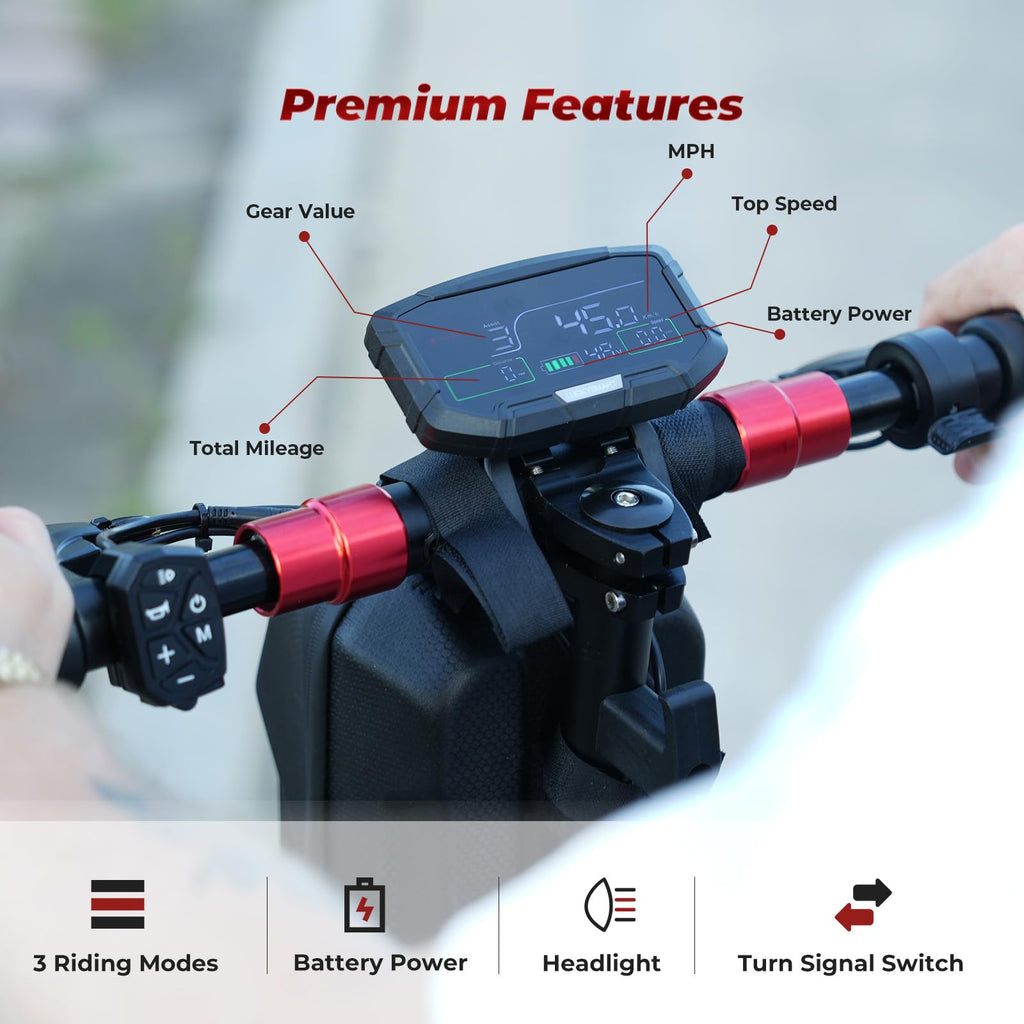 isinwheel Electric Scooter Control Commute