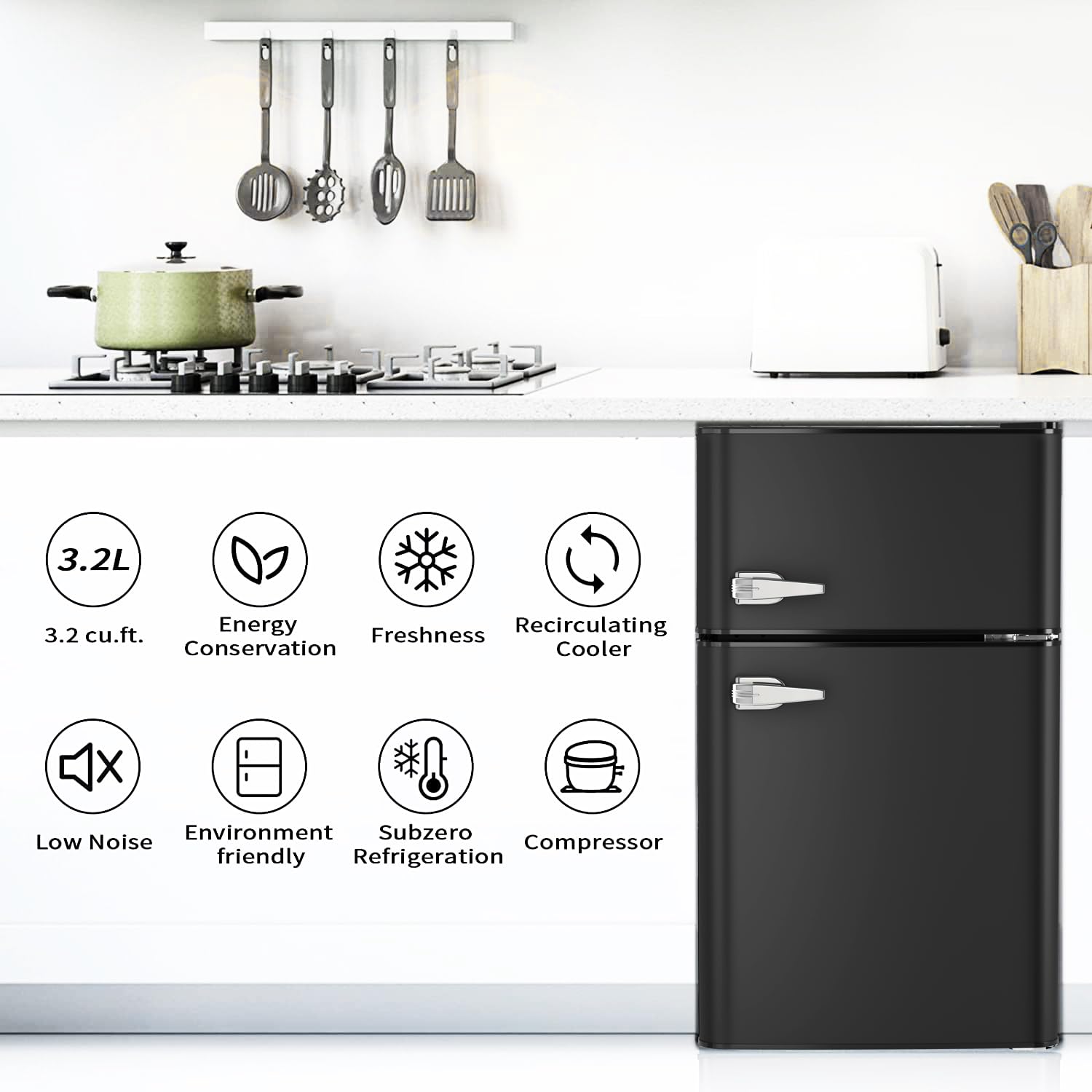 Antarctic Star Refrigerator Single Door Adjustable