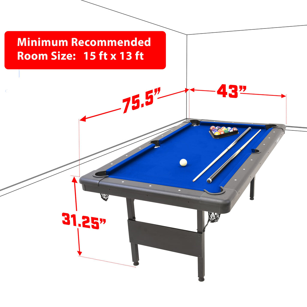 GoSports Billiards Table Portable Sticks