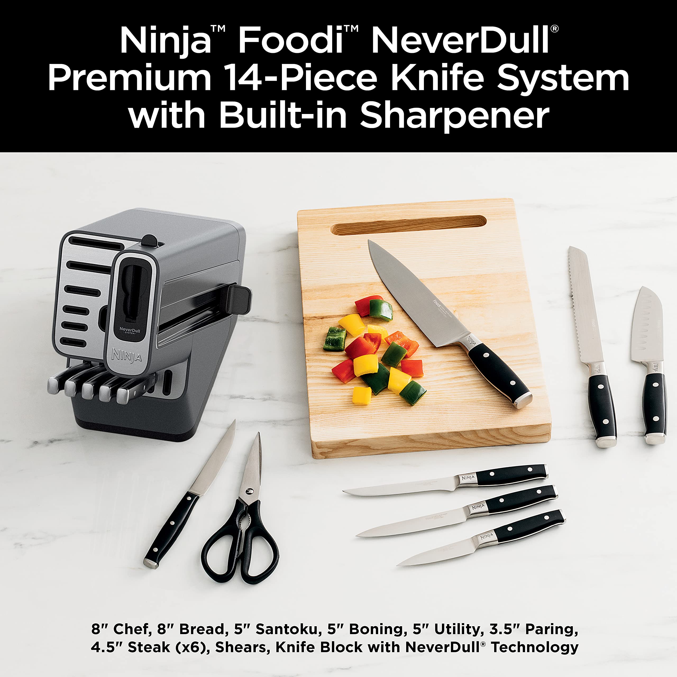 Ninja K32014 NeverDull Premium Stainless