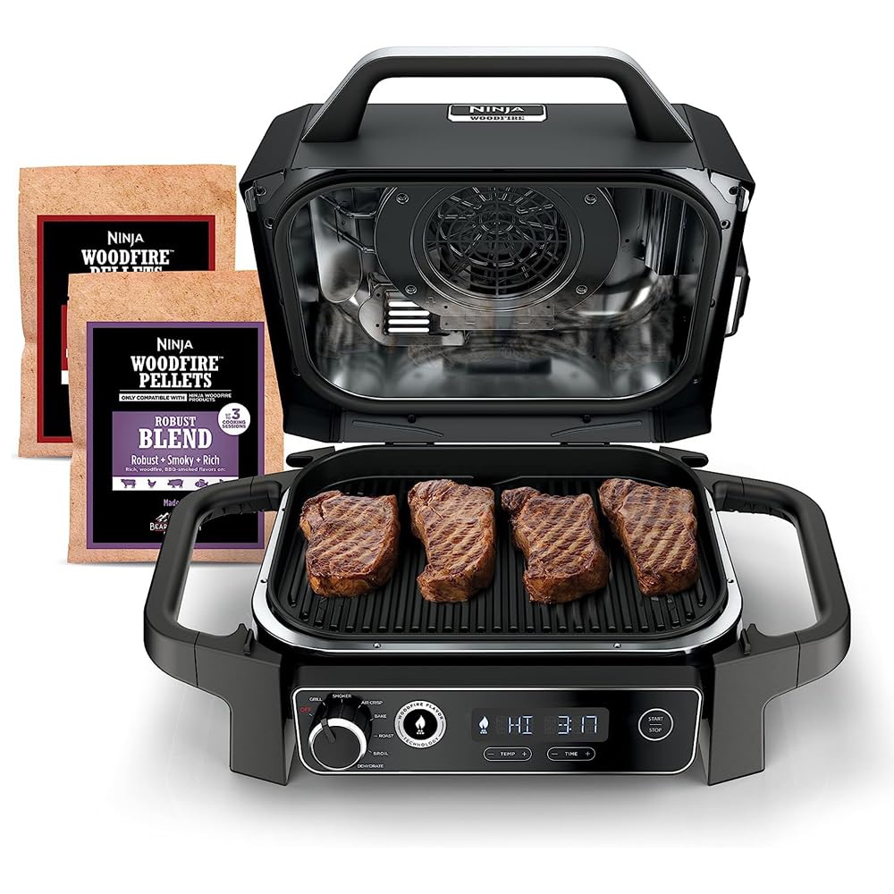 Ninja Woodfire Grill Smoker Fryer