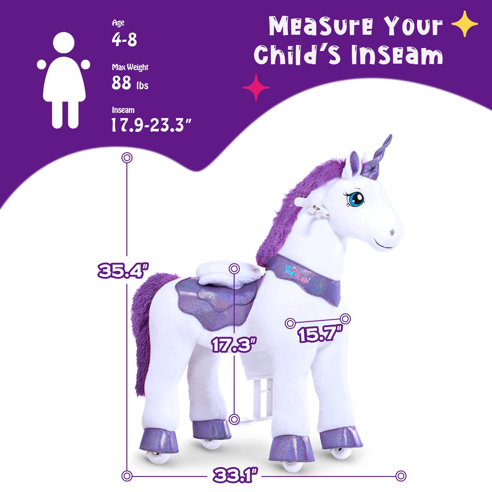PonyCycle Authentic Unicorn Interactive E413
