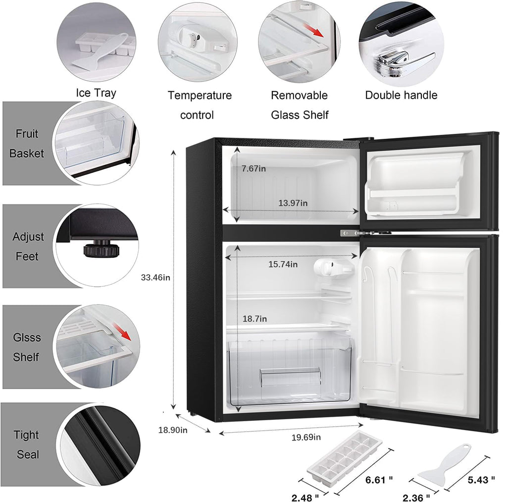 Antarctic Star Refrigerator Single Door Adjustable