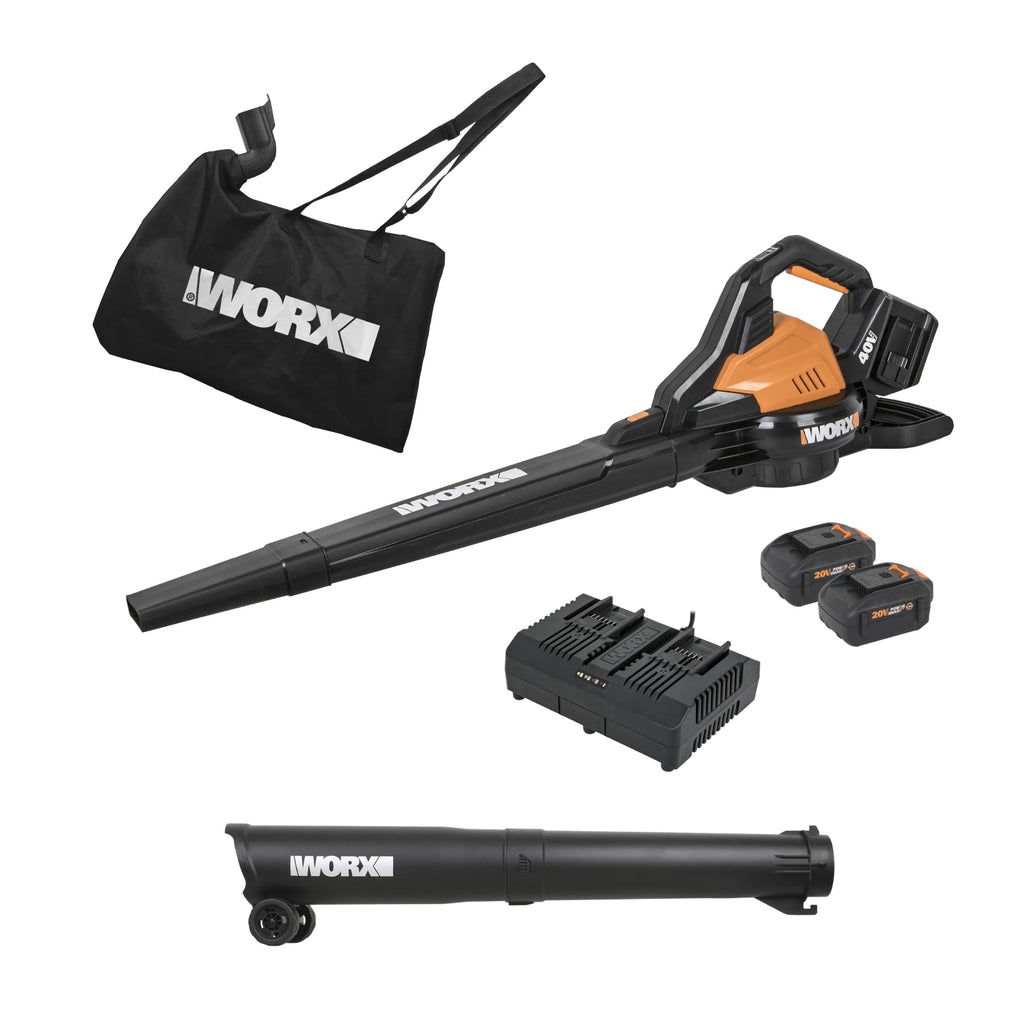 WORX WG583 Cordless Blower Mulcher
