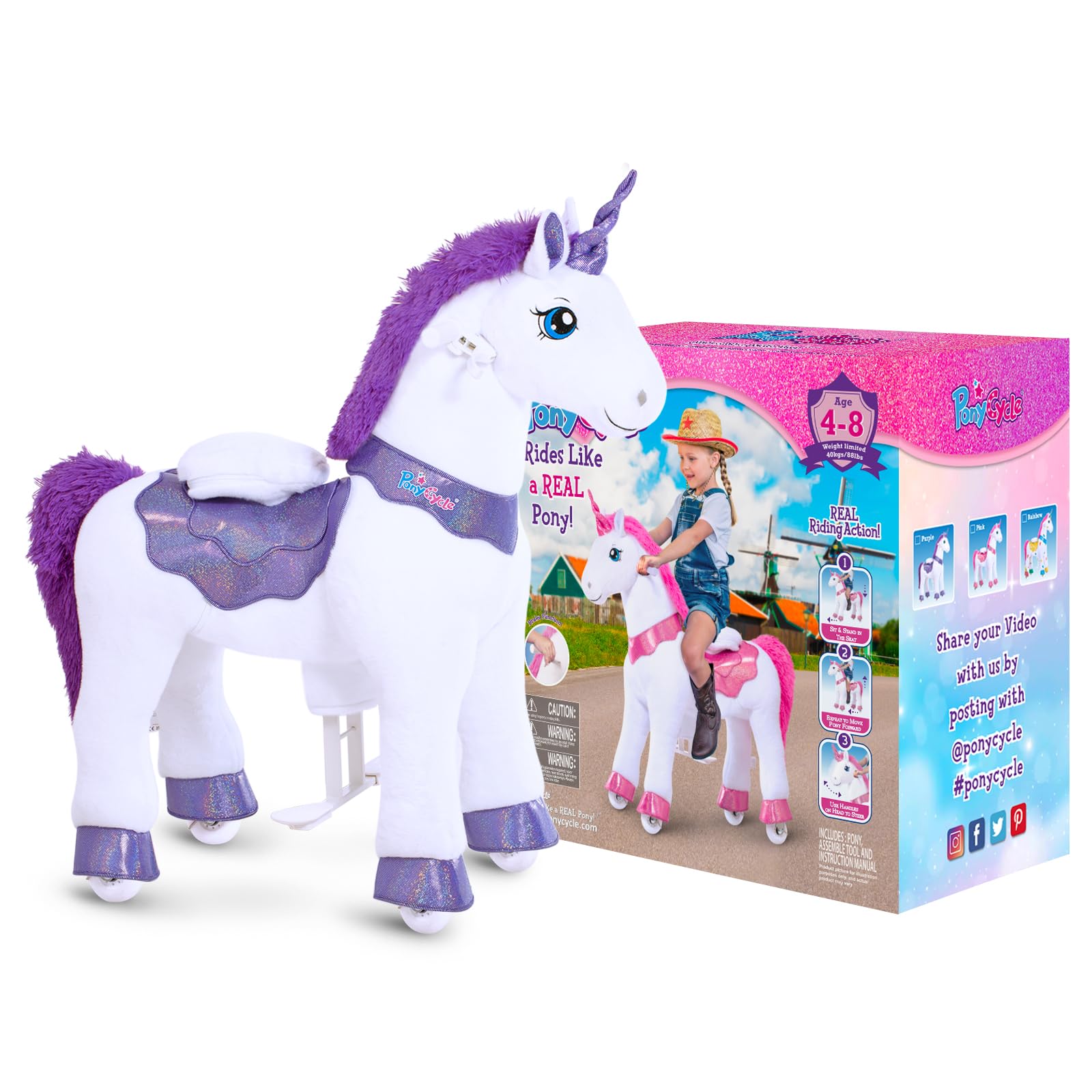 PonyCycle Authentic Unicorn Interactive E413