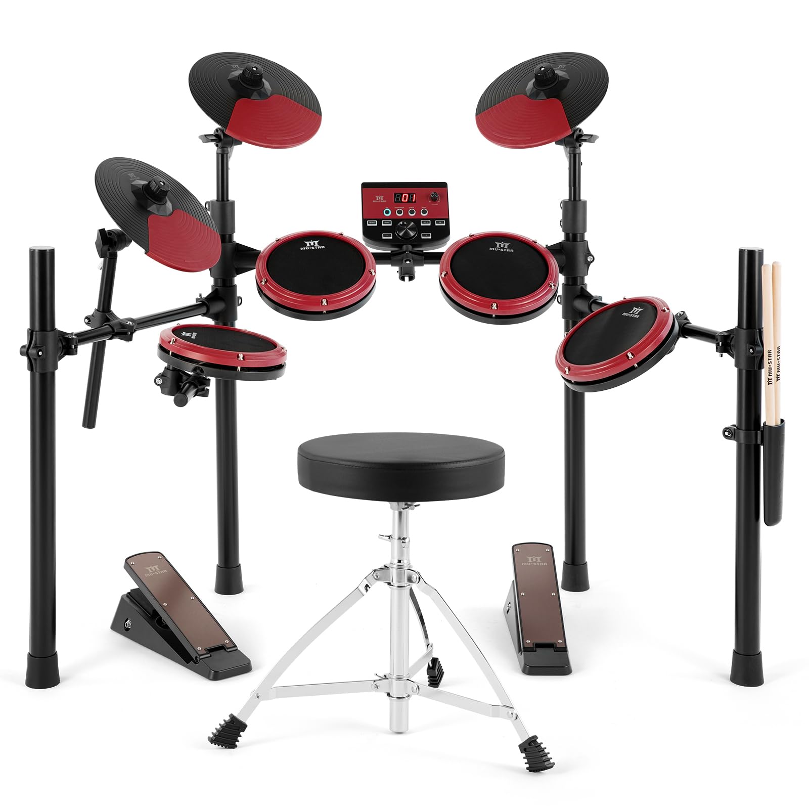 MUSTAR Electronic Drum Set Connectivity