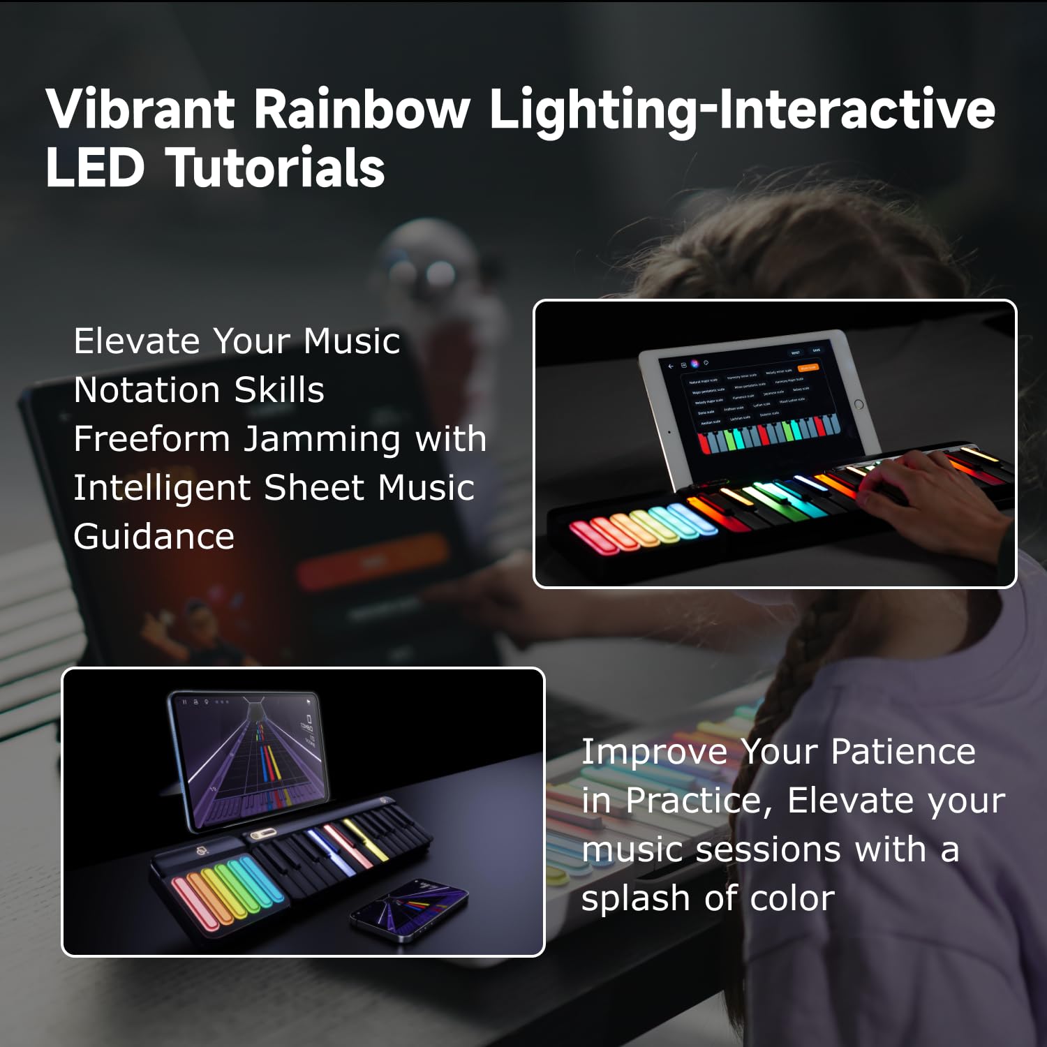 PopuPiano Smart Piano Keyboard Interactive