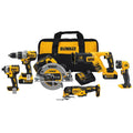 20V MAX Cordless 6 Tool Combo Kit with (2) 20V 5.0Ah Batteries and Charger DCK694P2